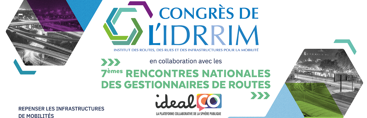 Image bannière de la formation Congrès de l’IDRRIM en collaboration avec les 7èmes rencontres Nationales des Gestionnaires des Routes 