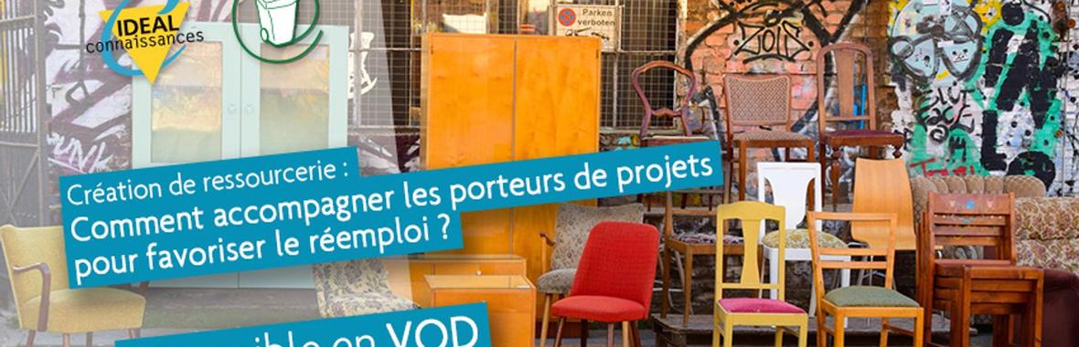 Image bannière de la formation Création de ressourcerie : Comment accompagner les porteurs de projets pour favoriser le réemploi ?