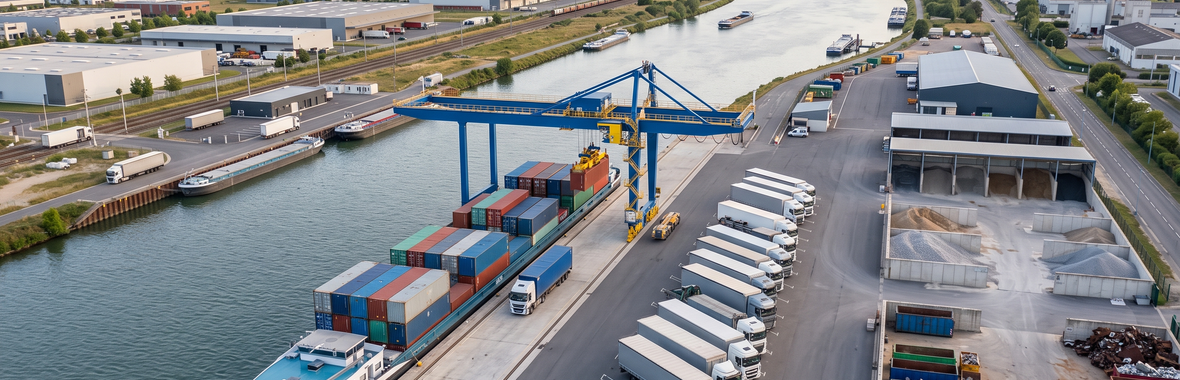 Image bannière de la formation Fret fluvial : mobiliser les leviers financiers et opérationnels pour massifier vos flux