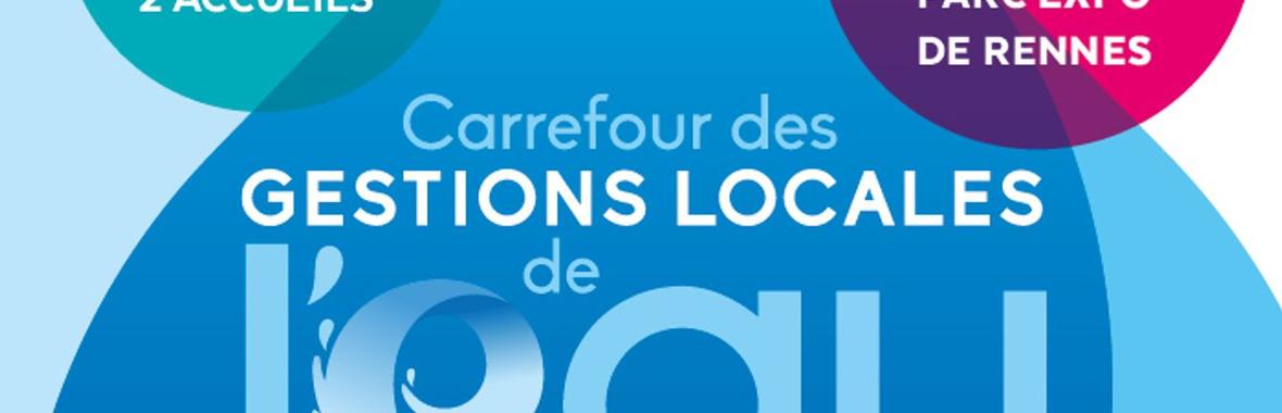 Image bannière de la formation 26e Carrefour des Gestions Locales de l'Eau - 22 & 23 janvier 2025, Rennes 