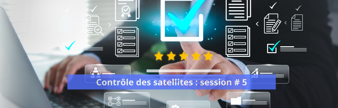 Image bannière de la formation [Cycle Contrôle des satellites] 5-Suivre vos satellites à l'aide d'outils indispensables et structurants 