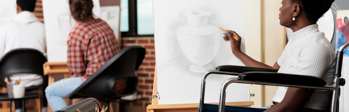 Image bannière de la formation Handicap : de la santé au travail à l'inclusion, l'art pour changer de regard 
