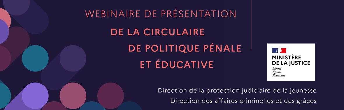 Image bannière de la formation Présentation de la circulaire de politique pénale et éducative relative à la justice des mineurs du 11 février 2026