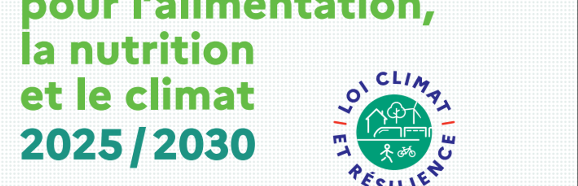 Image bannière de la formation Stratégie nationale pour l’alimentation, la nutrition et le climat  : enjeux et leviers d’action pour les collectivités – focus sur la restauration collective et la lutte contre le gaspillage alimentaire 