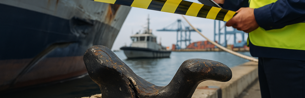 Image bannière de la formation Sinistres dans les ports maritimes : responsabilités, fautes et exonérations