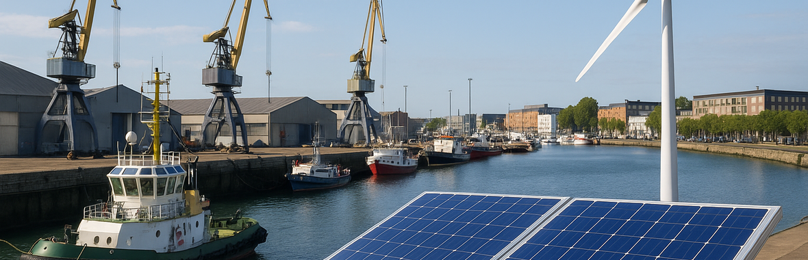 Image bannière de la formation Décarboner les activités portuaires : trajectoires, coopérations et leviers d’action 
