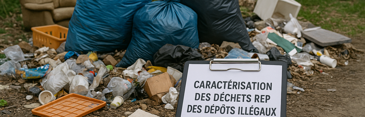 Image bannière de la formation Caractérisation des déchets REP des dépôts illégaux 