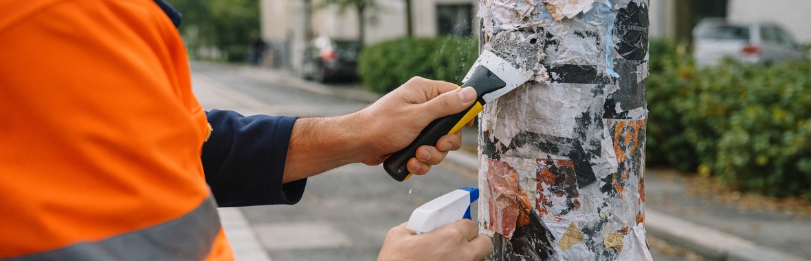 Image bannière de la formation Stop à l’affichage sauvage : organisation et outils 