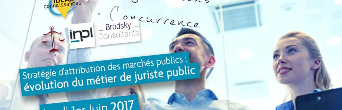 Image bannière de la formation Stratégie d'attribution des marchés publics : évolution du métier de juriste public