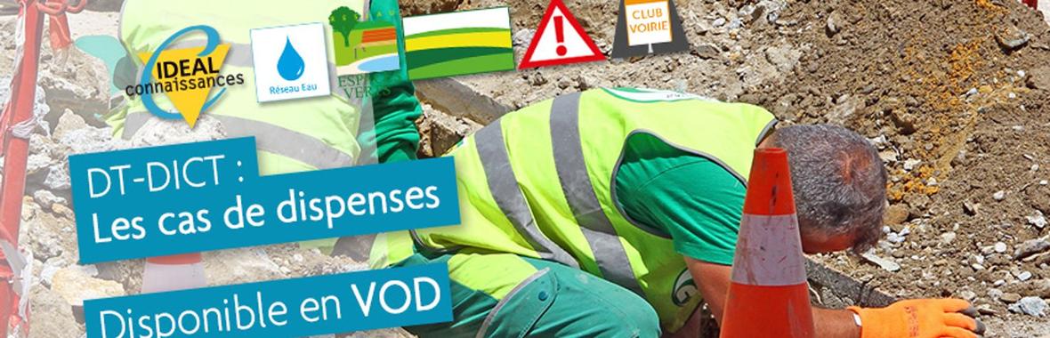 Image bannière de la formation DT-DICT : Les cas de dispenses
