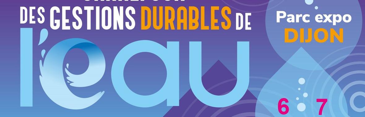 Image bannière de la formation 2ème Carrefour des Gestions Durables de l'Eau à Dijon : les supports de présentation