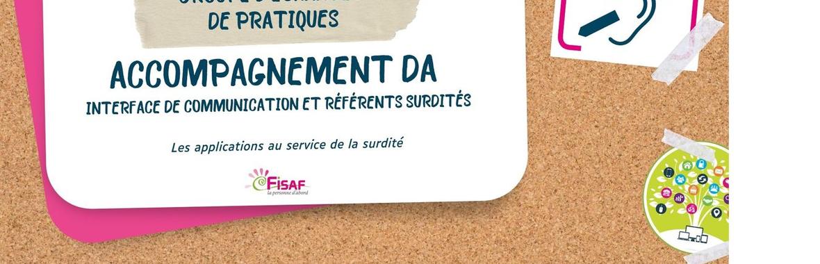 Image bannière de la formation GEP - Accompagnement DA - Les applications au service de la surdité