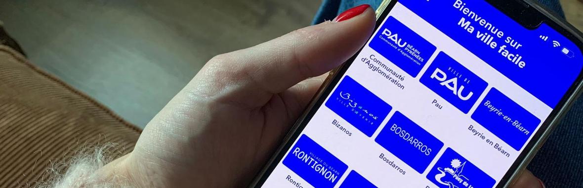 Image bannière de la formation Ma ville facile, le numérique à Pau au cœur de la relation usager