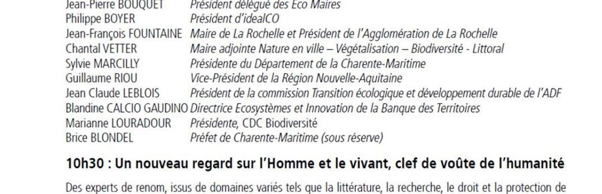 Image bannière de la formation [ANB24] Ouverture : Un nouveau regard sur l'Homme et le vivant, clé de voûte de l'humanité 