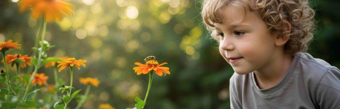 Image bannière de la formation « Habiter le jardin » avec les enfants des crèches