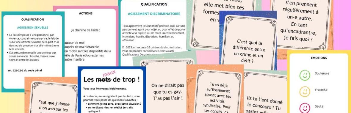 Image bannière de la formation Générer la prise de conscience grâce à la gamification dans son management : Présentation d'un jeu de sensibilisation aux violences et discriminations  