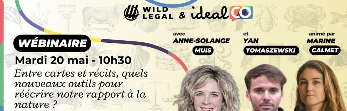 Image bannière de la formation [Cycle Droits Nature #8]  Entre cartes et récits, quels nouveaux outils pour réécrire notre rapport à la nature ? 
